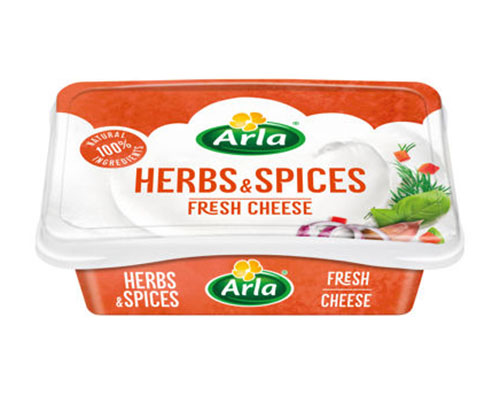 Arla Herbs & Spices Cheese 150 Gm